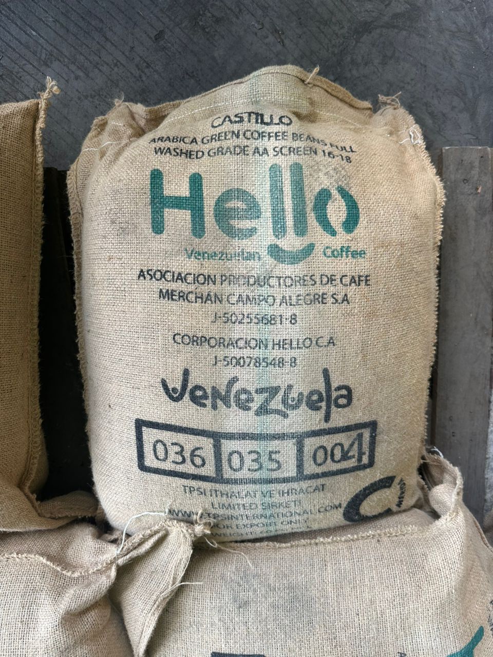 CAFÉ VERDE VENEZOLANO - REGIÓN MERIDA
